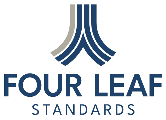 Logo with blue and gray design and text 'Your Lead Standards'.